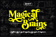 Magical Brains - Absonstype, a Serif Font by Absonstype (Thumbnail 1 of 10)