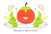 10 Holistic Nutrition Illustration, a Food Illustration by denayunebgt (Thumbnail 4 of 4)