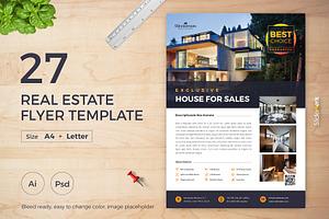 Real Estate Flyer 27, a Flyer Template by Slidewerk