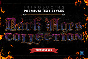 Dark Ages #2 - Text Styles, a Layer Style Add-On by Jonas Stensgaard (Thumbnail 24 of 28)