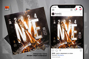 Flyer New Year Eve Template, a Flyer Template by MonkeyBOX (Thumbnail 2 of 3)
