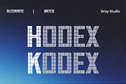 Batco – Grid Based Experimental Font, a Font by Drizy (Thumbnail 3 of 8)