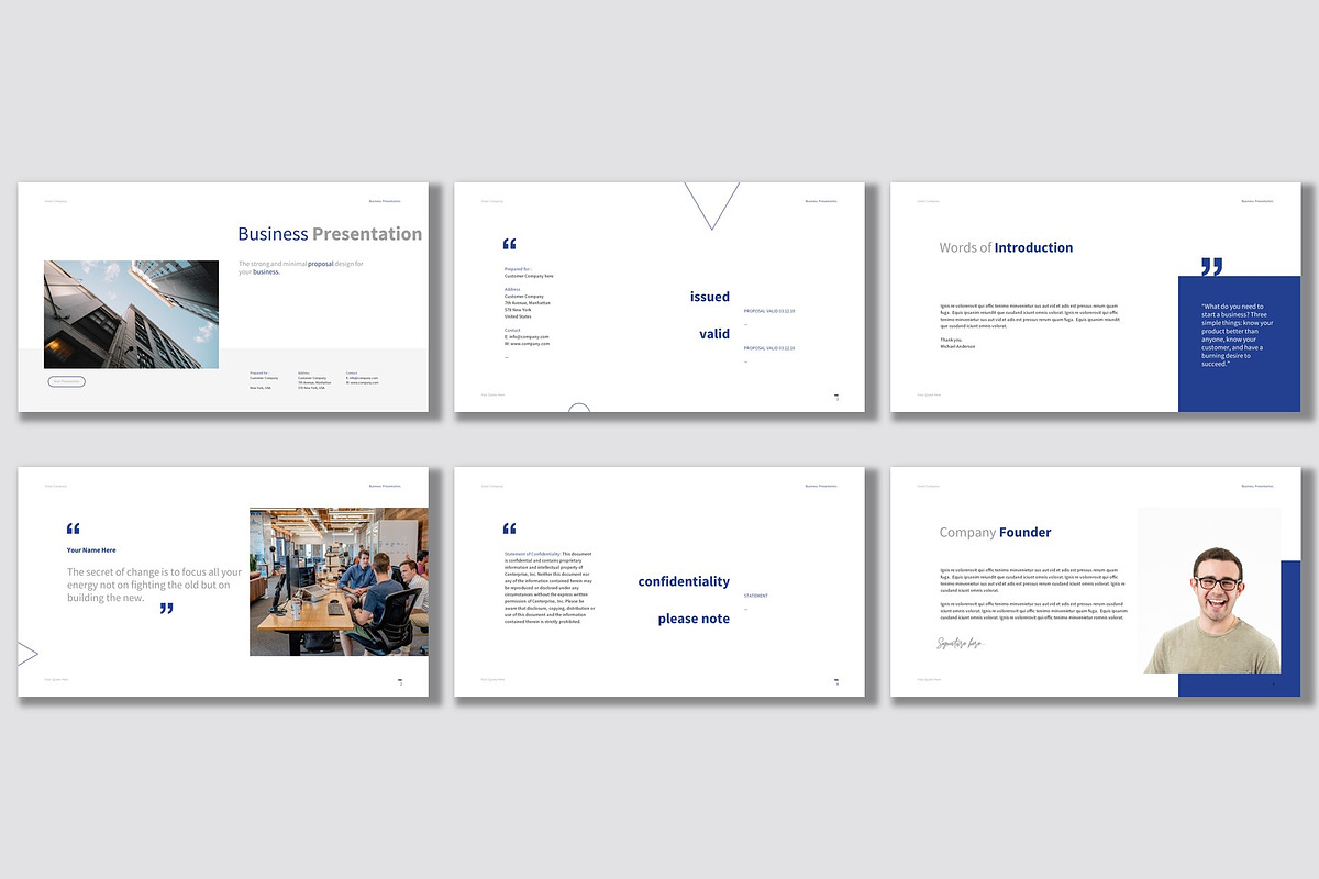 Business - Google Slides Template, a Presentation Template by Tumbuh ...