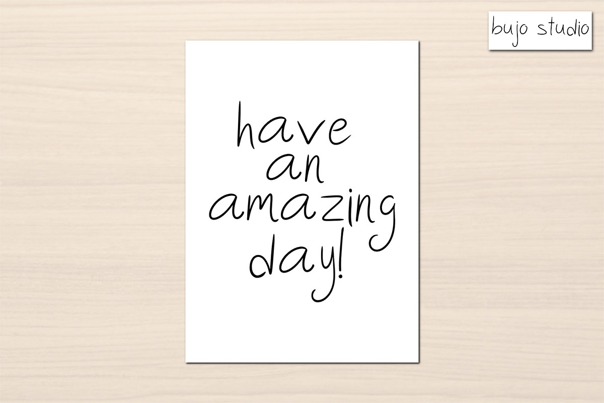 Chelsie's Handwriting Font, a Handwritten Font by Bujo Studio (Photo 5 of 5)