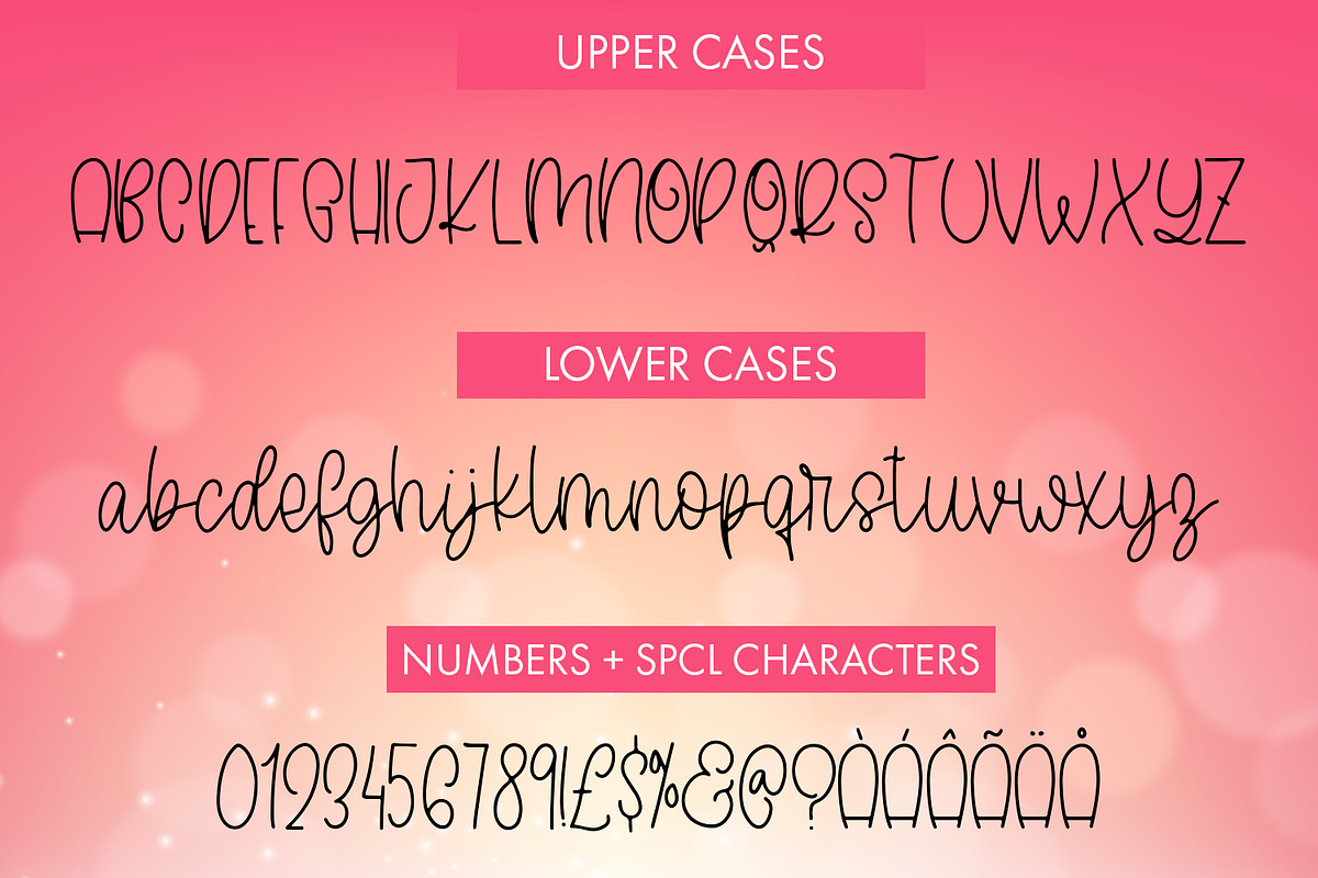 Sprinkles - Script Font With Doodles, a Handwritten Font by Freeling Design House (Photo 2 of 6)
