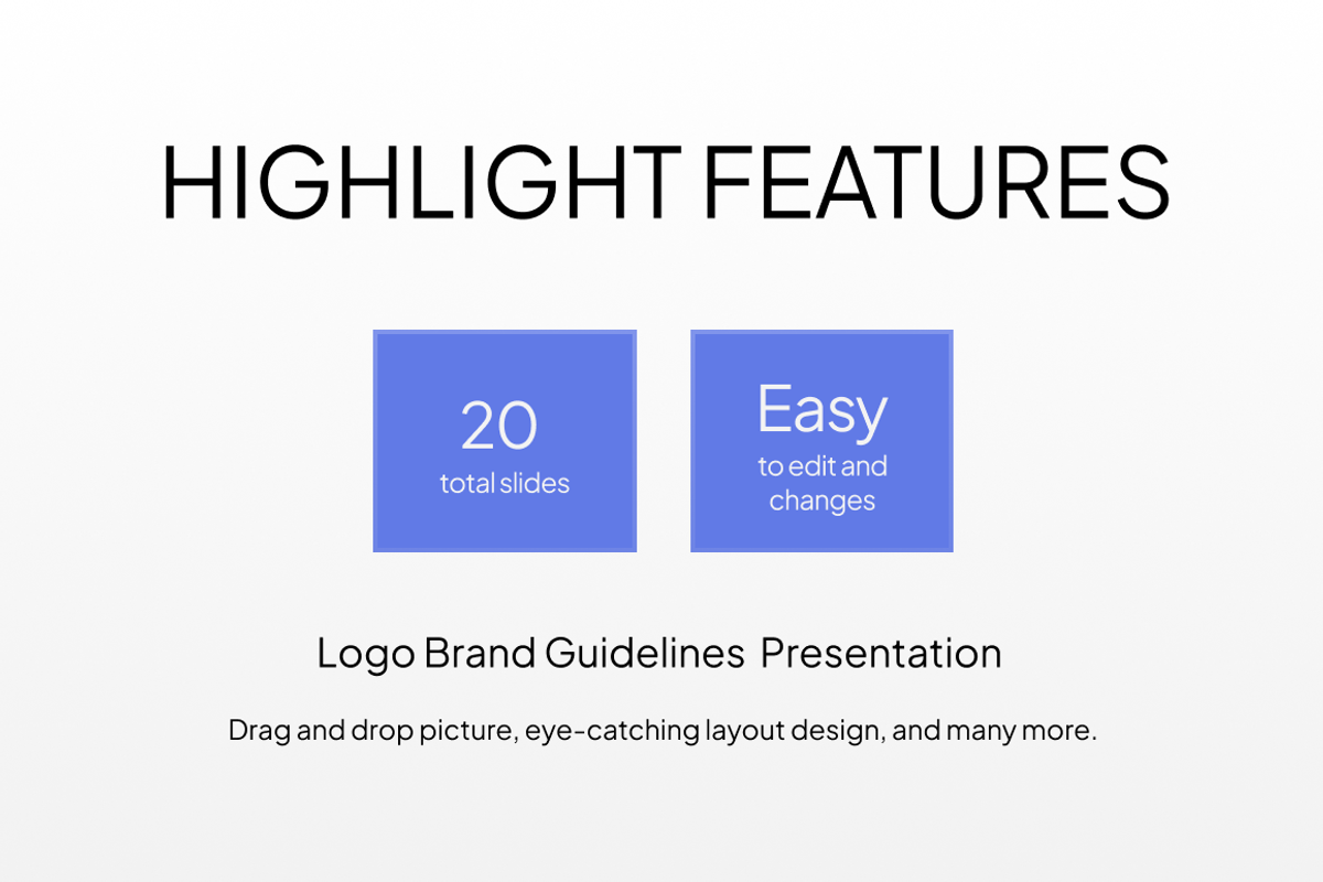 Logo Brand Guidelines Google Slides, a Presentation Template by Loin Studio