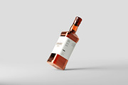 Square Liquor Bottle Mockup, a Cups & Container Mockup by pmvch (Thumbnail 10 of 15)