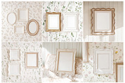 Floral Nostalgia Mockup Frames, a Product Mockup by NikiArts (Thumbnail 9 of 10)