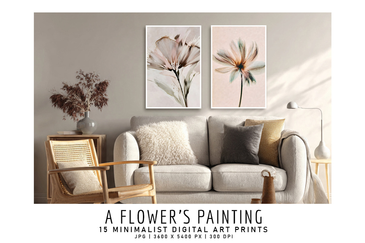 A Flower's Painting, a Decorative Illustration by Digital Art Creations (Photo 4 of 7)