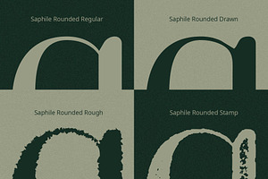 Saphile Rounded Vintage