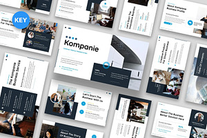 Kompanie - Company Profile Keynote, a Presentation Template by Fit-tee