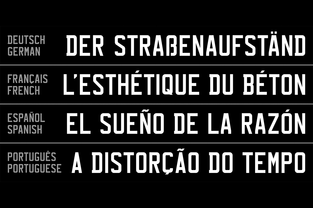 KSW Uberground Pro Font, a Sans Serif Font by Koshawa (Photo 4 of 12)