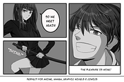 Manga Procreate Brushes & Anime Pens, a Brush Add-On by Delightful Design (Thumbnail 2 of 5)