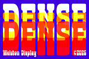 Weiston Slab Serif Display, a Slab Serif Font by Letterhend Studio (Thumbnail 2 of 9)