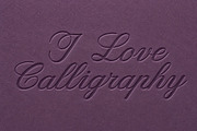 Vienna Romance - Calligraphy Script, a Script Font by HipFonts (Thumbnail 11 of 11)