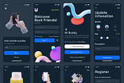 Ultimate Mobile App UI KIT, an App Template by No.13 (Thumbnail 2 of 9)