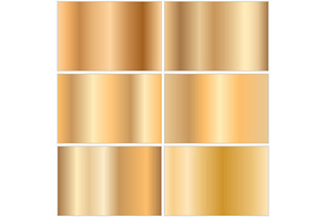 Collection of golden gradients