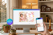 Birthday Photo Thank You Card Canva, a Marketing Template by KennedyStudio (Thumbnail 3 of 6)