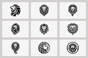 Modern Lion Mascot Logo Bundle, a Branding & Logo Template by Vectorium Studio (Thumbnail 19 of 21)