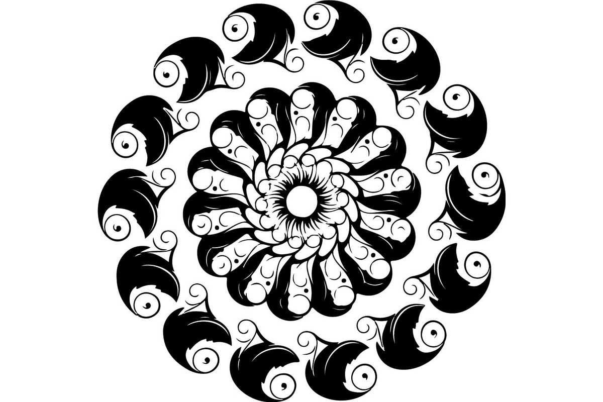 Ornamental Flower Mandala Bundle, an Object Graphic by Designer_Momina (Photo 2 of 18)