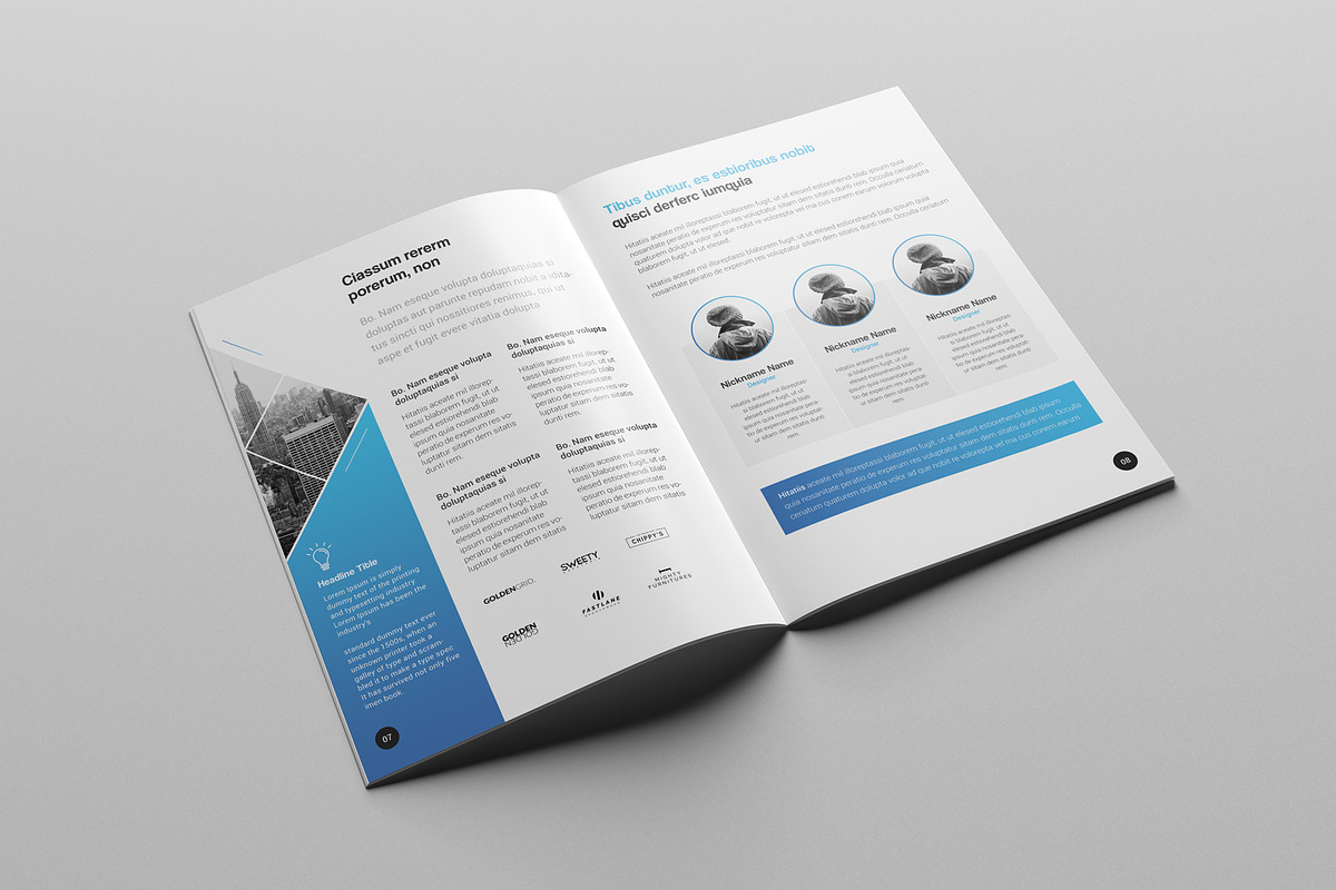 8 Pages Brochure Template, a Brochure Template by Brochure-Market (Photo 4 of 5)
