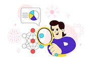 10 Neural Network Architecture, a Technology Illustration by denayunebgt (Thumbnail 4 of 4)