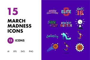 15 March Madness Icons