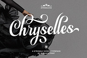 Chryselles Script, a Script Font by Madjack.font (Thumbnail 1 of 11)