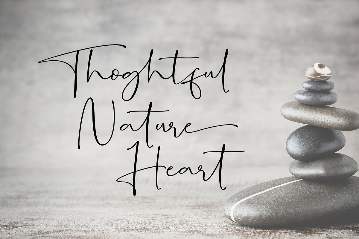 Shirlone Handwritten font, a Script Font by moriztype (Photo 5 of 8)