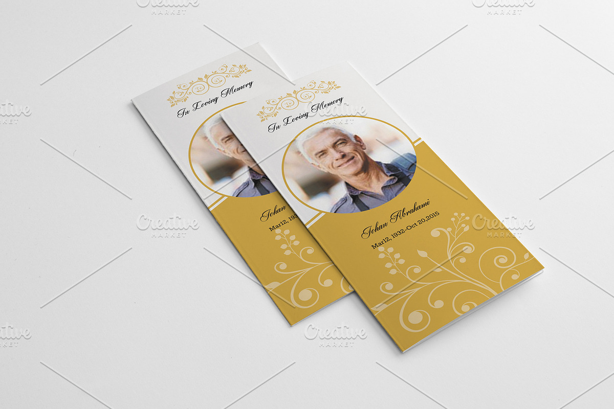 Trifold Funeral Template-V631, a Brochure Template by Template Shop (Photo 5 of 5)