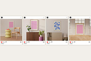 Artwork Frame Mockups DIN A Ratio, a Household Mockup by Bonumo (Thumbnail 5 of 10)