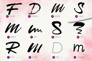 Procreate 5 Lettering Brushes, a Brush Add-On by RadekBroz (Thumbnail 5 of 10)