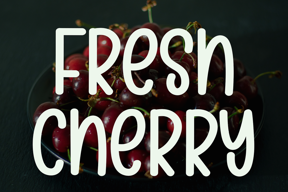 Sweet Cherry, a Sans Serif Font by InermediaSTUDIO (Photo 5 of 8)