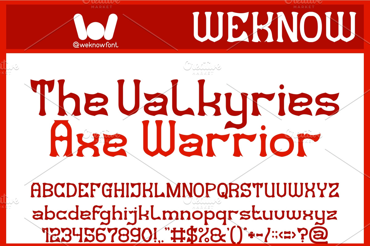 Amazing Creature font, a Font by weknow (Photo 4 of 8)