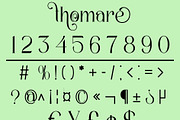 thomare new modern font, a Sans Serif Font by Canden Meutuah (Thumbnail 5 of 8)