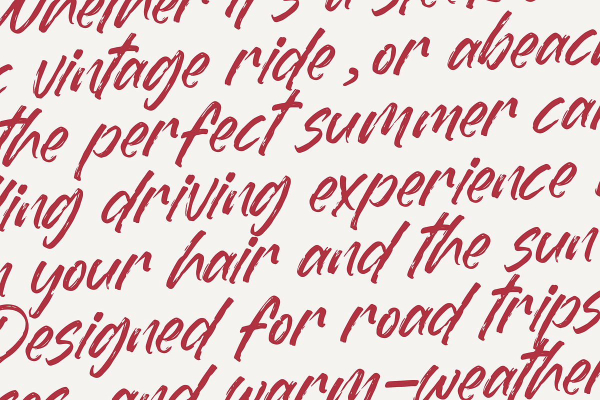 Dummy Catidays Handwritten Brush, a Script Font by Letterena Studios Script (Photo 15 of 20)