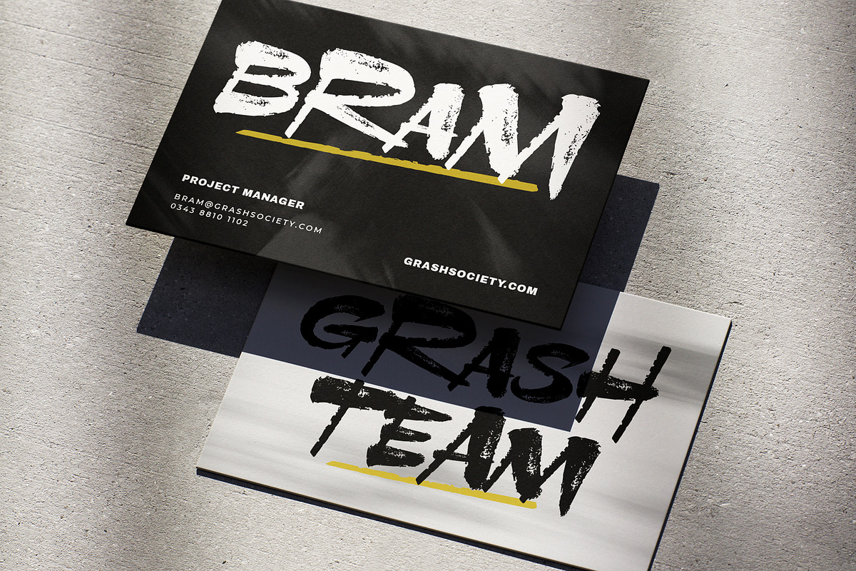 Newmoon Brush - Dry Brush Font, a Handwritten Font by Typia Nesia (Photo 8 of 11)