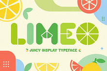 LIMEO - Juicy Display Font