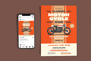 Classic Motorcycle Orange, a Flyer Template by Me55enjah Design (Thumbnail 1 of 4)