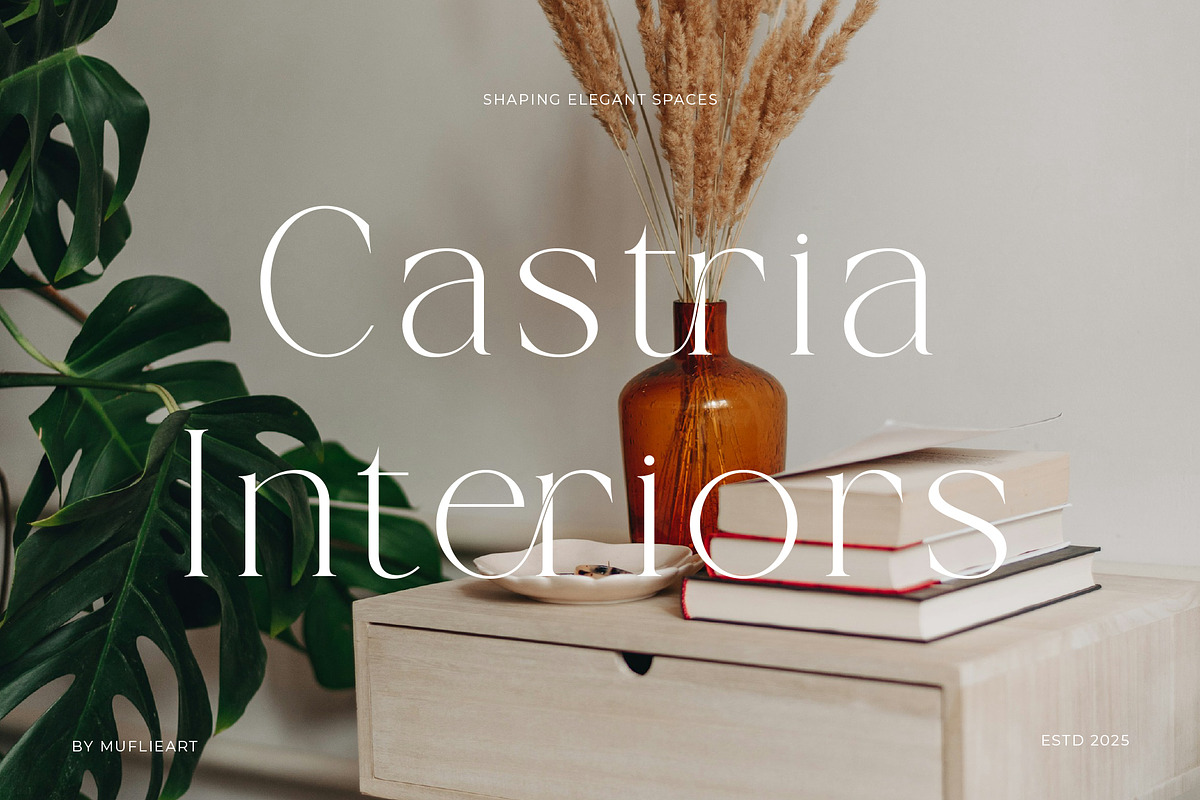 Cremore - Luxury Serif Typeface, a Serif Font by Muflieart (Photo 3 of 10)