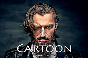 Cartoon Photoshop Action