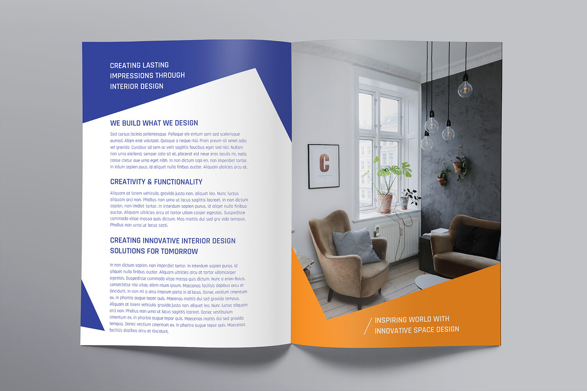 Interior Designer Brochure Bifold, a Brochure Template by TemplatesNow!