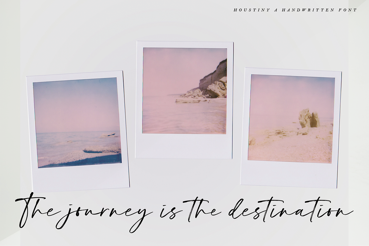 Houstiny - Handwritten Font, a Script Font by Megi Satyo Widodo (Photo 9 of 17)