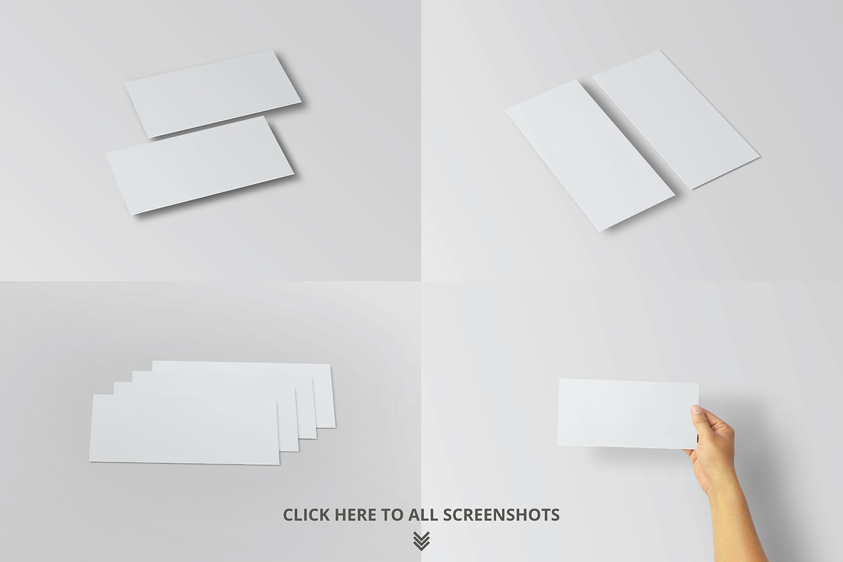 Realistic DL Flyer Mock-Up, a Print Template by Mockstore (Photo 10 of 10)