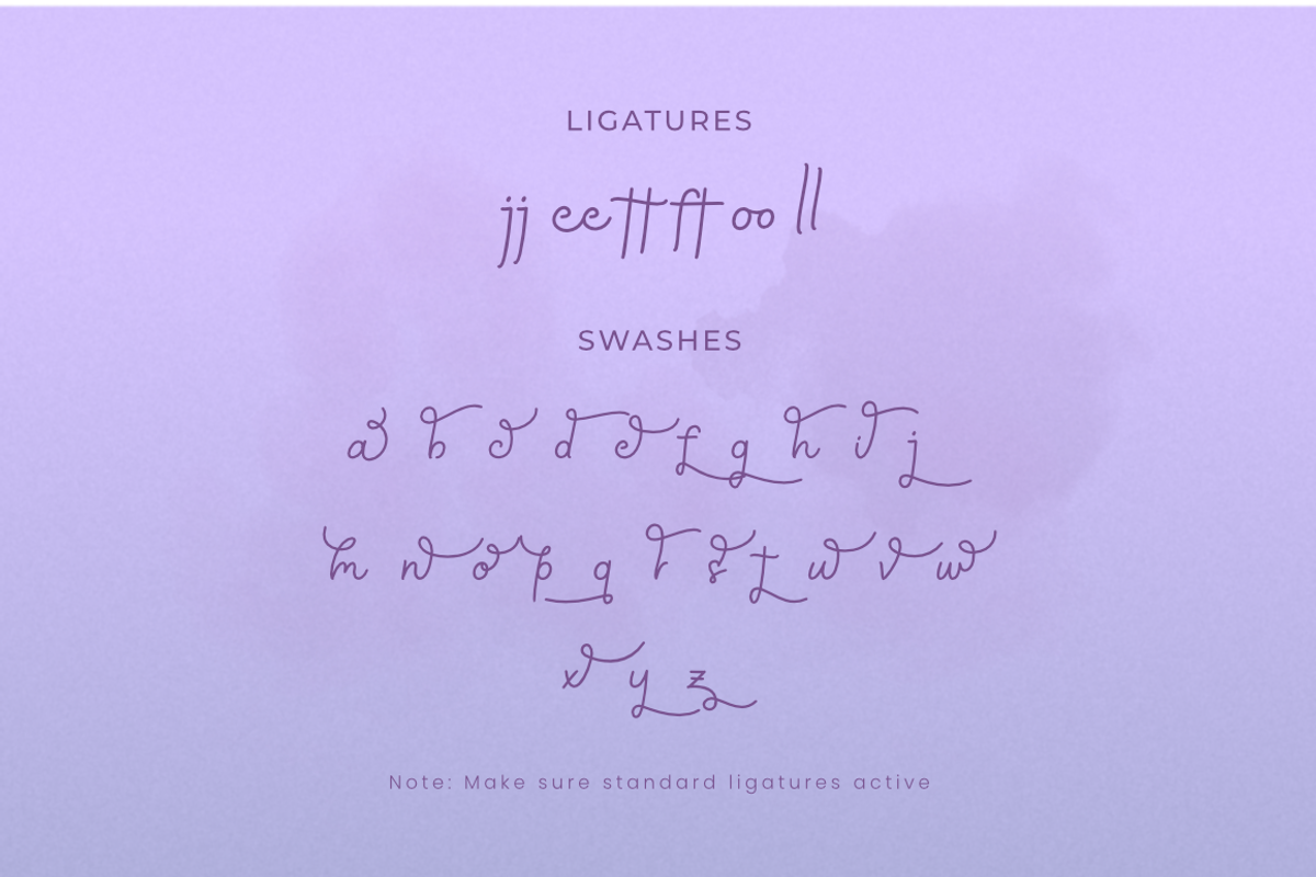Priscillia | Organic Handwritting, a Script Font by Ngapak Studio (Photo 12 of 12)