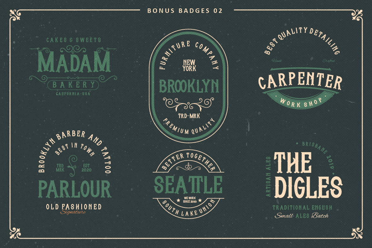 Whisholder Vintage Instagram, a Font by Creatype Studio (Photo 15 of 16)
