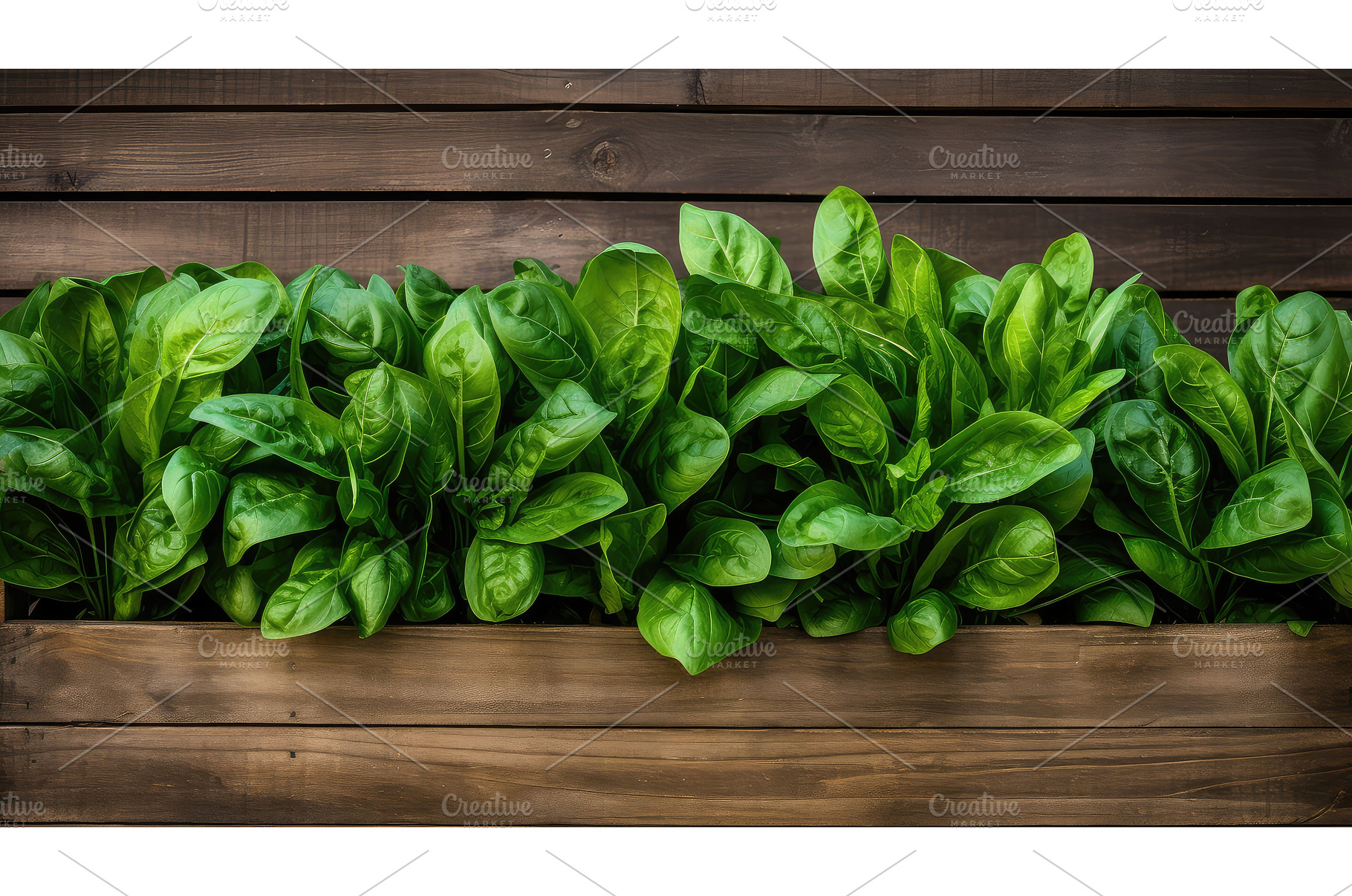 box wooden spinach green ai, a Beauty & Fashion Photo by pikepicture