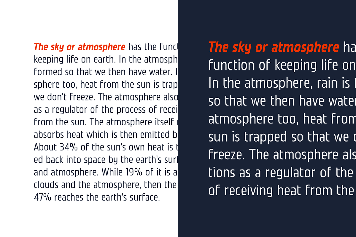 Malberg; Condensed Sans Family, a Sans Serif Font by Eko Bimantara (Photo 6 of 11)