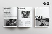 Studio Branding Template, a Brochure Template by Creatiya Type (Thumbnail 1 of 6)