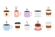 Hand Drawn Coffee Cups, a Graphic by PixMarket (Thumbnail 3 of 3)